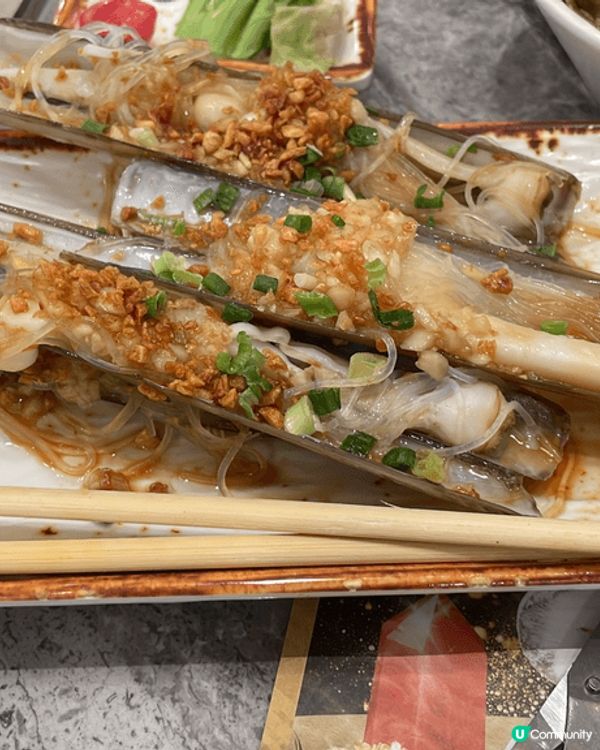 極大瀛喜，非常推介油鹽焗奄仔蟹，蒜蓉粉絲蒸蟶子，龍蝦。油鹽焗...