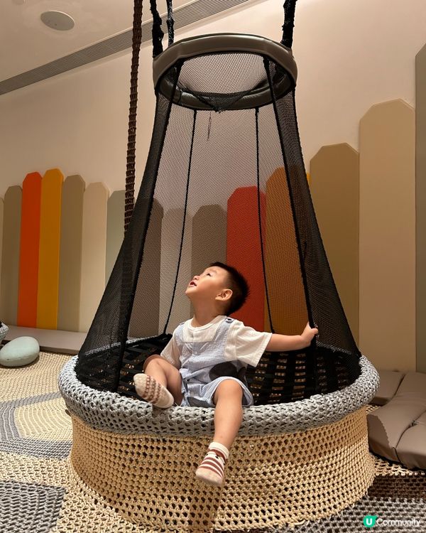 初探熱氣球繩網櫈