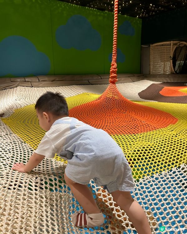 初探熱氣球繩網櫈