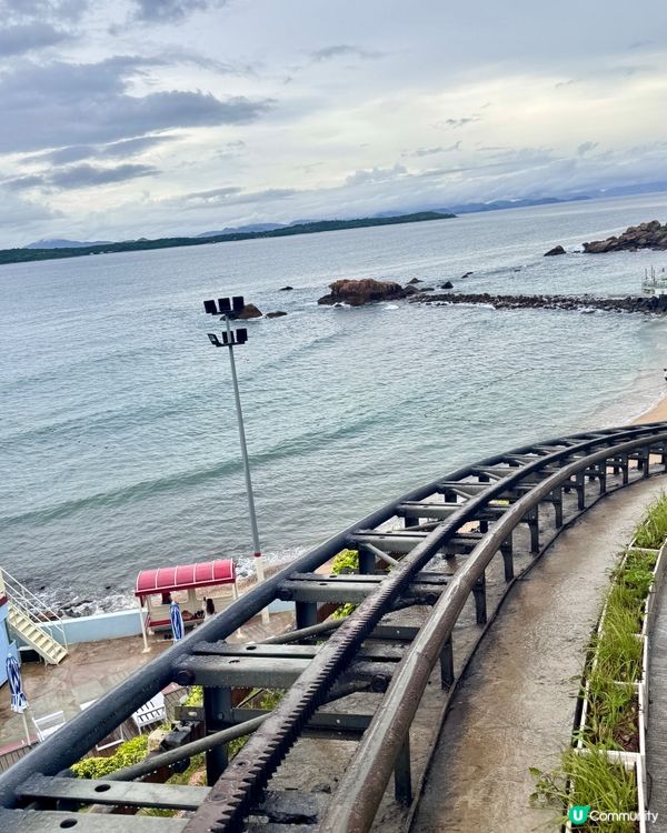 好似嚟到斧山坐小火車🚂🚂🚂快衝呀🤩🤩