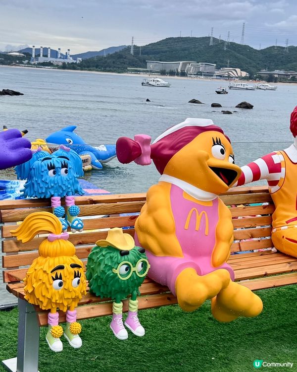 好似嚟到斧山坐小火車🚂🚂🚂快衝呀🤩🤩