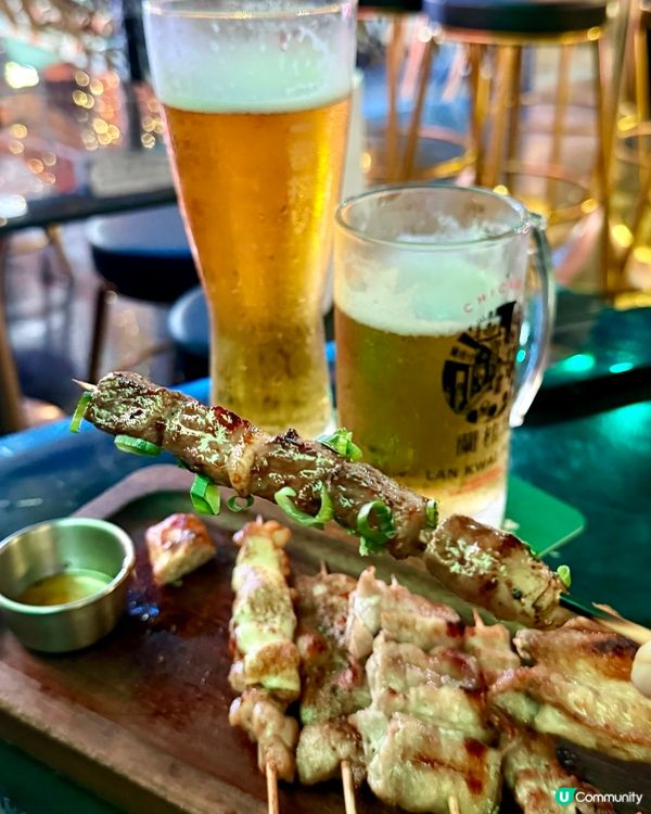 蘭桂坊串燒酒場 收工happy hour好去處🍢🍻