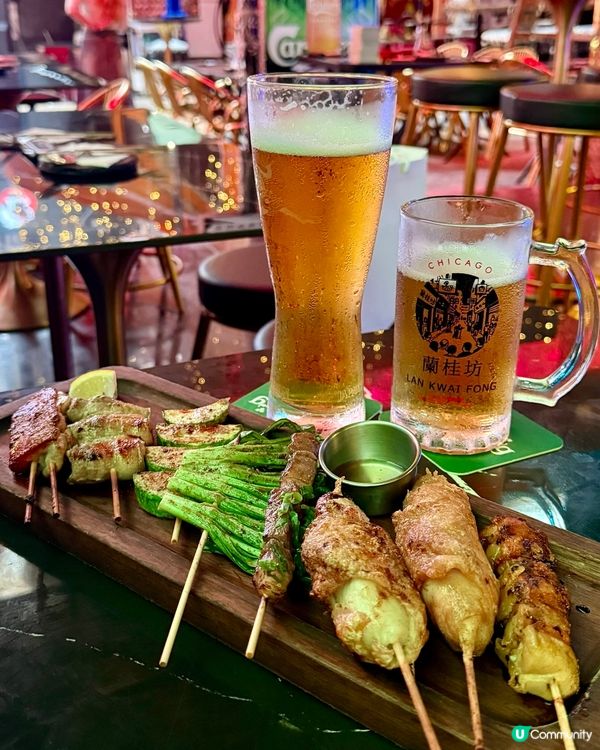 蘭桂坊串燒酒場 收工happy hour好去處🍢🍻