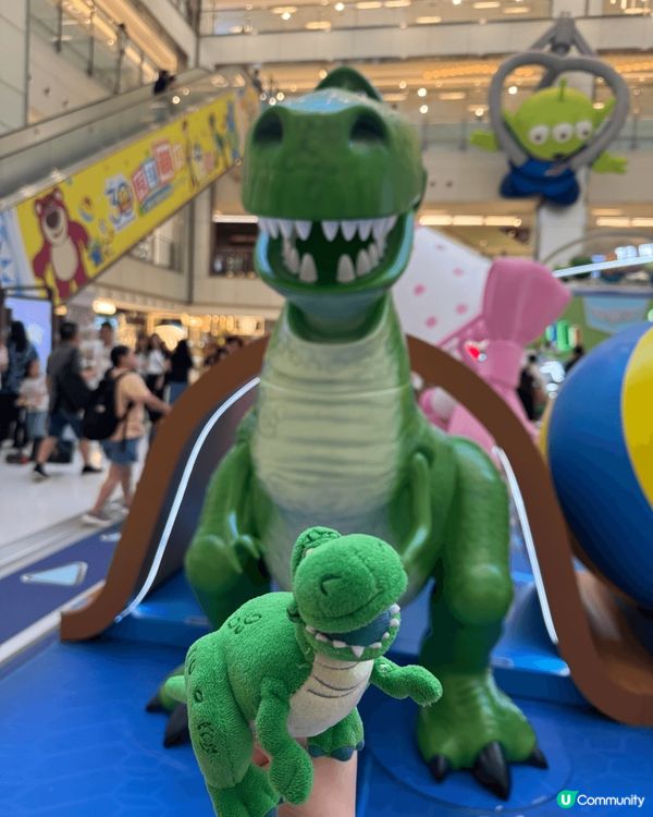 新城市廣場反斗奇兵展覽📸！一家大細去晒🥳