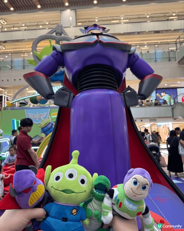 新城市廣場反斗奇兵展覽📸！一家大細去晒🥳