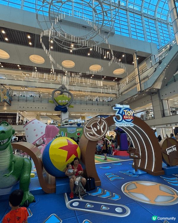 新城市廣場反斗奇兵展覽📸！一家大細去晒🥳