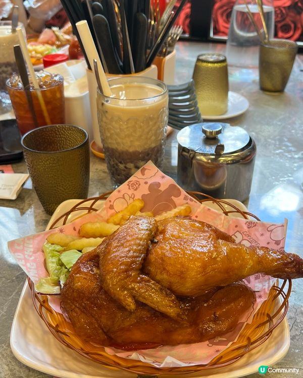 灣仔薔紅名雞🤤！午市抵食又好味！