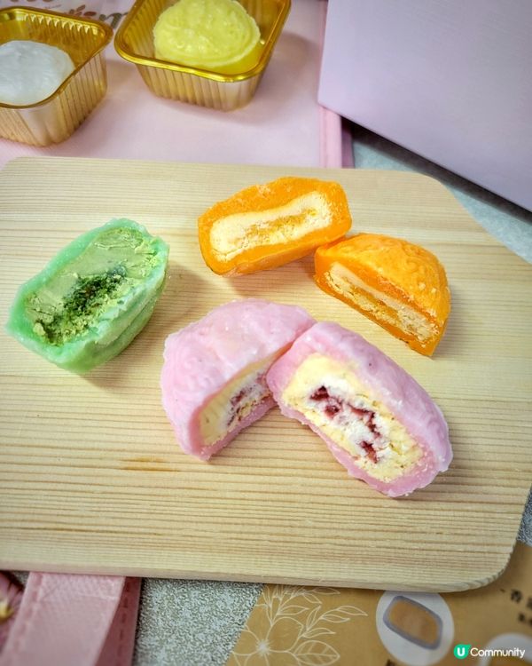 巴斯克冰皮月餅！全港首創！仲有杜拜開心果味😋