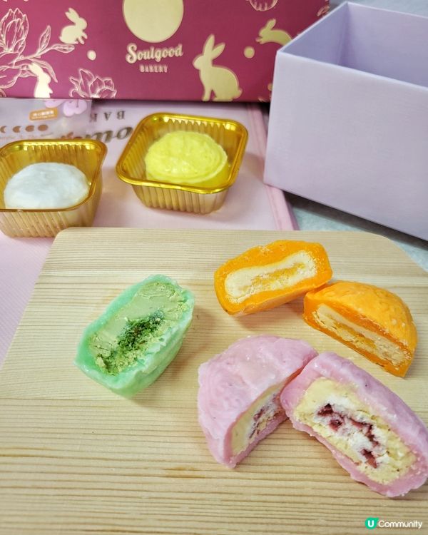 巴斯克冰皮月餅！全港首創！仲有杜拜開心果味😋