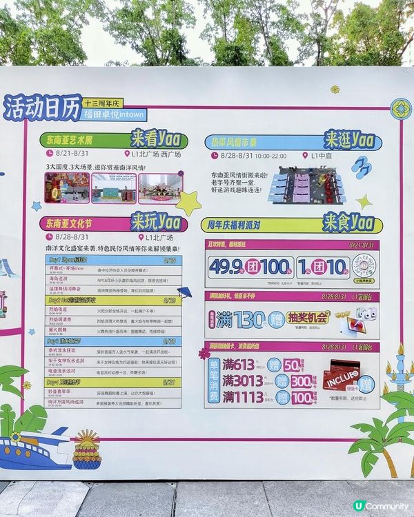 《卓悅 INTOWN 13週年慶×活動優惠》