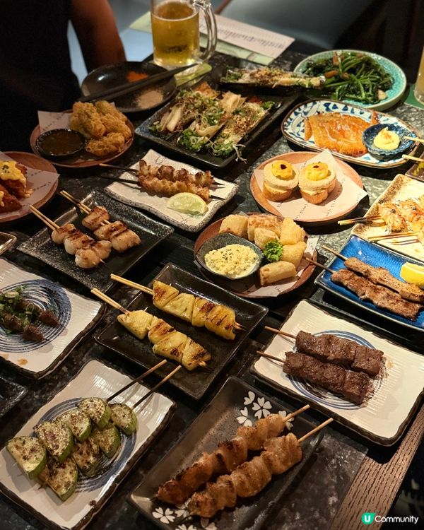 尖咀串燒天堂！🍻買一送一生啤！😋