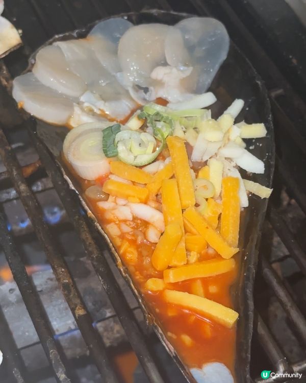 🇰🇷弘大燒貝套餐！爆多料🤤！超滿足！ 