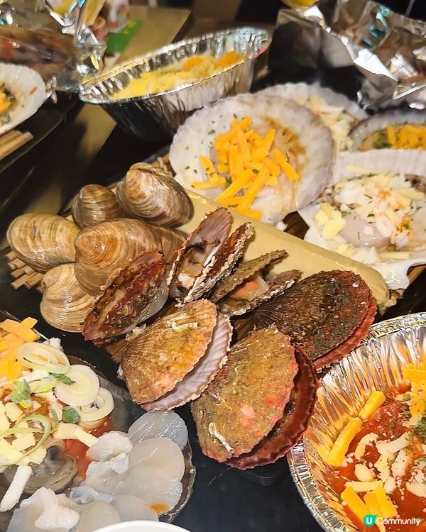 🇰🇷弘大燒貝套餐！爆多料🤤！超滿足！ 