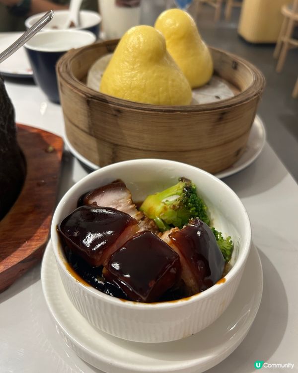 深圳「綠茶」餐廳食東坡肉 