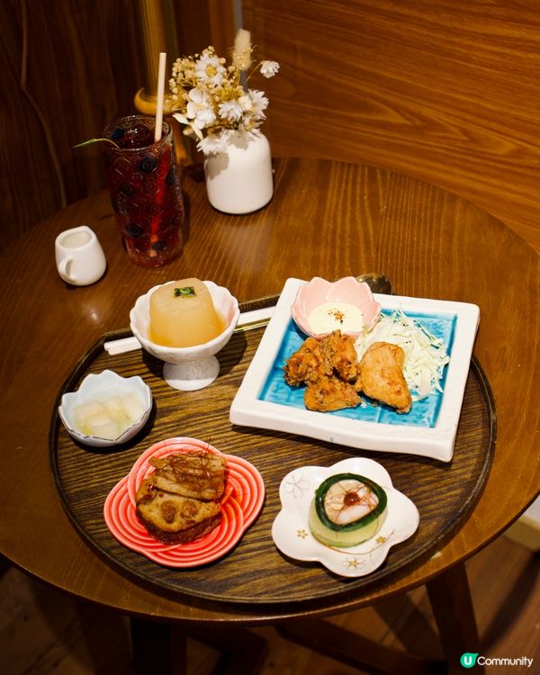 閨蜜美食攻略～日式復古風+精緻多品料理