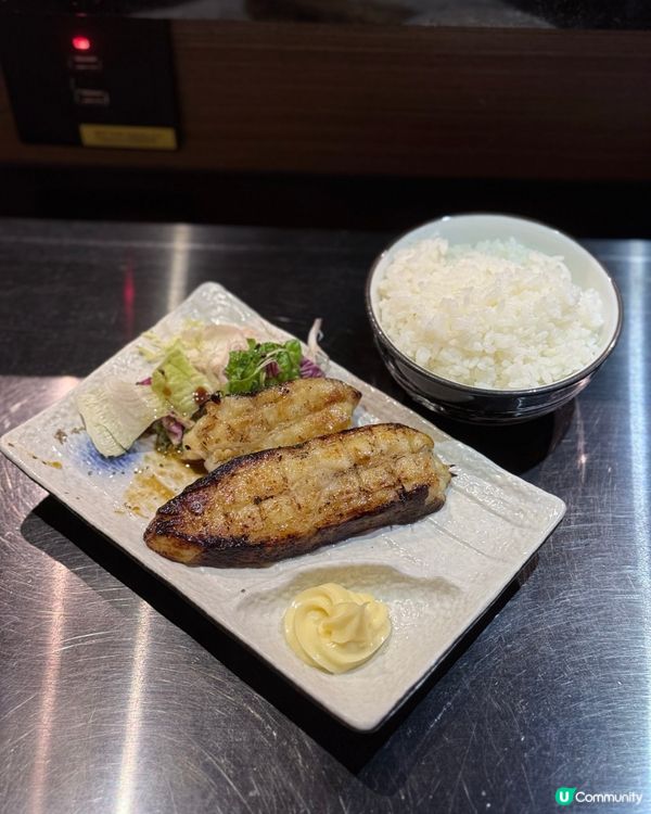 月爐.端燒定食🤤！旺角掃街新發現！