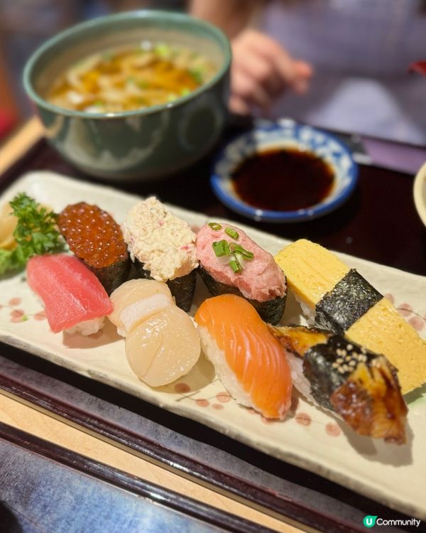 大角咀抵食日料！烏冬壽司😋🍜🍣 