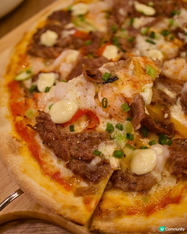 小朋友竟然食得哂成個pizza，原來真係好好味😋