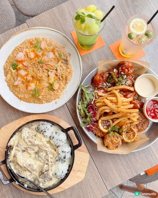 消暑🍈蜜瓜窩夫🤤份量十足韓式餐廳