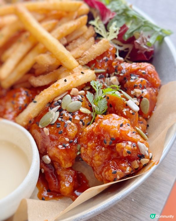 消暑🍈蜜瓜窩夫🤤份量十足韓式餐廳