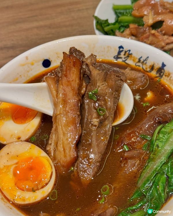 段純貞牛肉麵🍜尖咀圓方！濃湯真係正😋