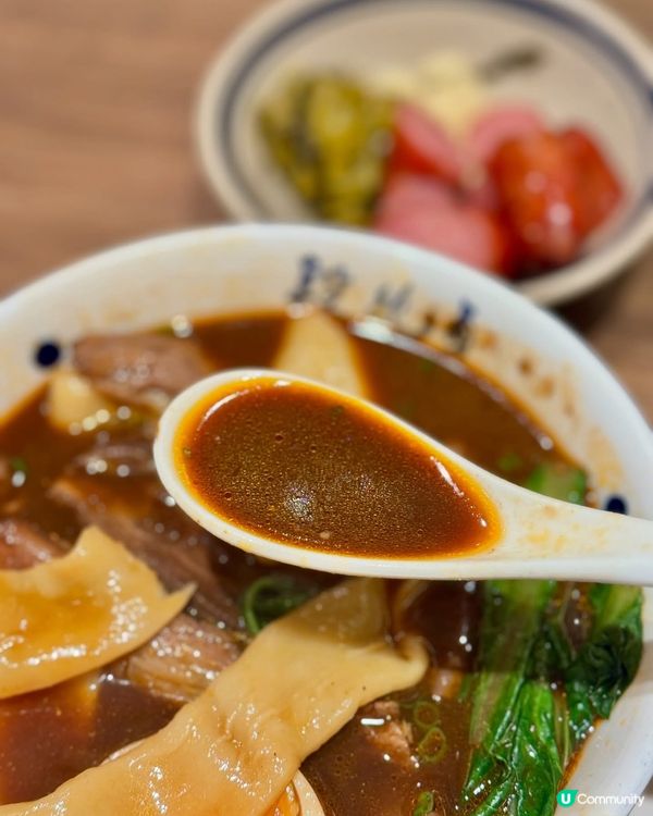 段純貞牛肉麵🍜尖咀圓方！濃湯真係正😋