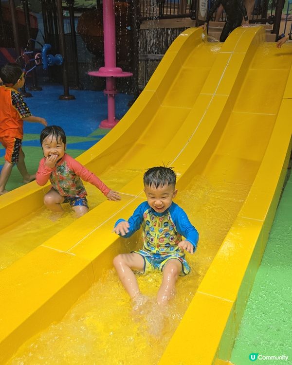 暑假尾聲🌊！水上樂園玩到癲🥳！