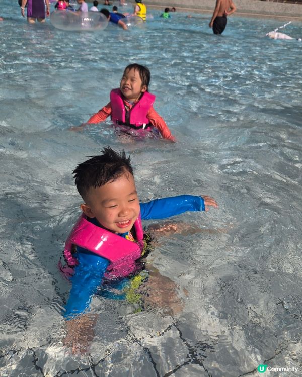 暑假尾聲🌊！水上樂園玩到癲🥳！