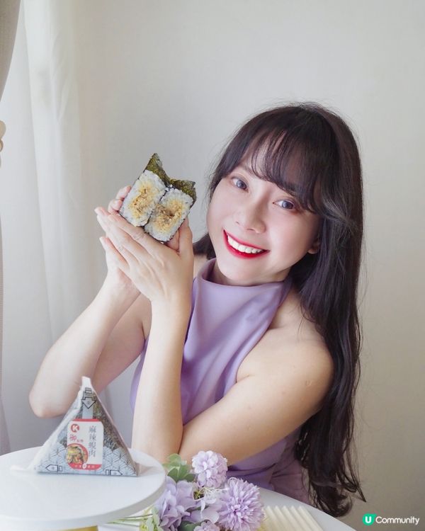 突然肚仔餓😝落去Circle K買個飯糰先~最近仲有全新4款...