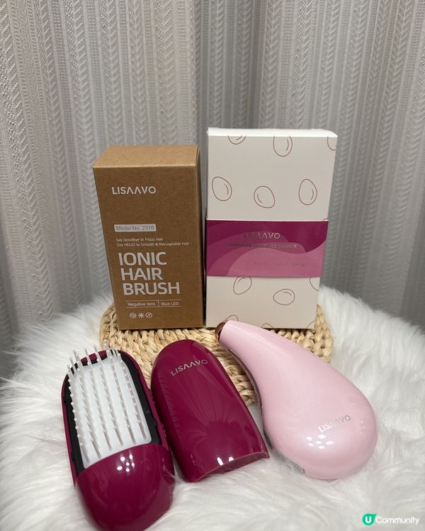 1告別毛躁髮！✨靜電梳+美容儀推介！💆‍♀️💖