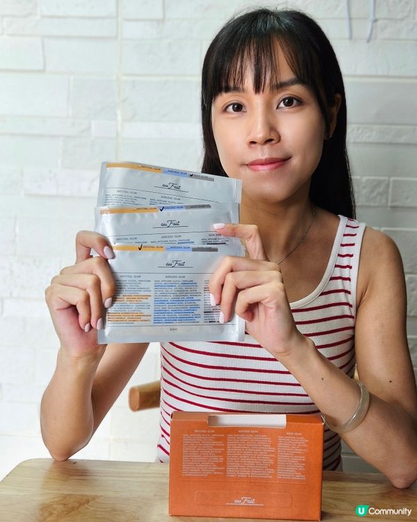 aufait煥新美顏面膜