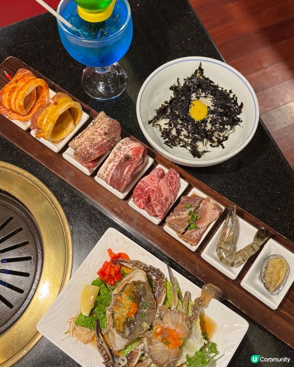 韓雅林🤤！醬油蟹+八色烤肉😋！