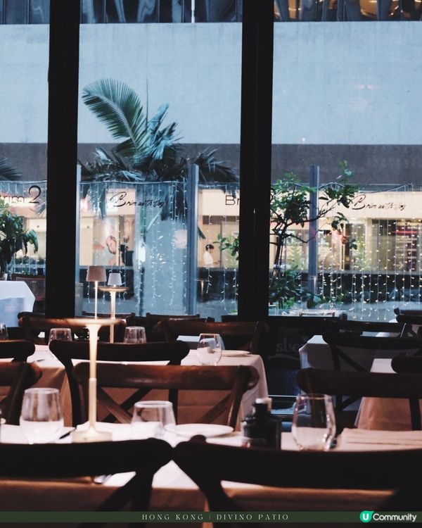 透著意式浪漫的都市避風港|Divino Patio小日記✨
