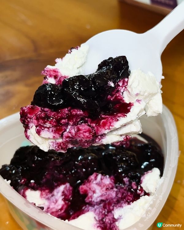 韓國便利店必試！希臘乳酪😋 藍莓醬超正！