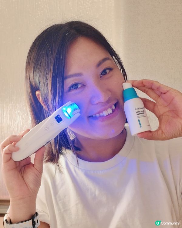 用煥膚MTS收毛孔美容儀堅有效啊！