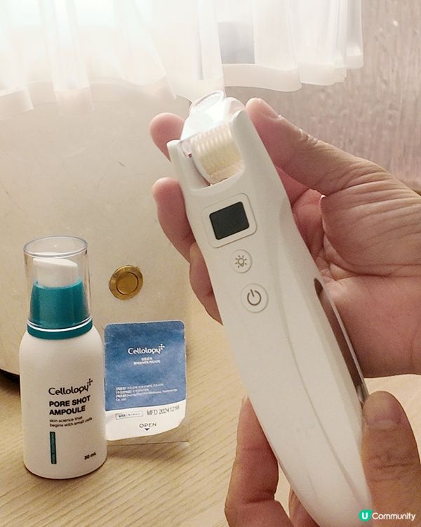 用煥膚MTS收毛孔美容儀堅有效啊！