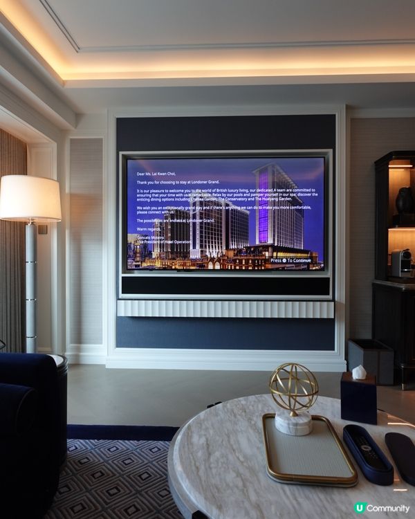 【#思思賢嘆世界】澳門倫敦人名匯奢華套房開箱！🤩