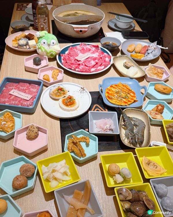 台式火鍋🤤！和牛海鮮任食😋！