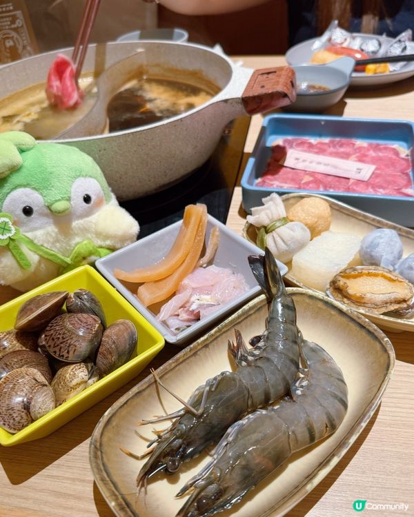 台式火鍋🤤！和牛海鮮任食😋！