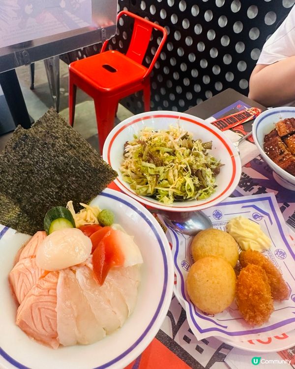 鰻魚丼爆汁！🤤 丼燃食堂超滿足！😋