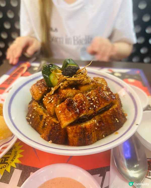 鰻魚丼爆汁！🤤 丼燃食堂超滿足！😋