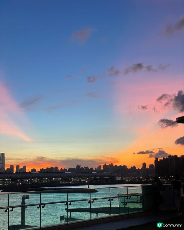 香港好美😍市區日落打卡🌇🌅