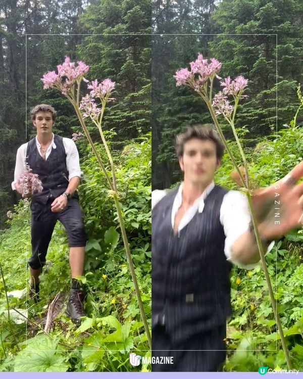 奧地利男模帶愛貓探索山林｜憑「治癒系」日常收穫百萬粉絲