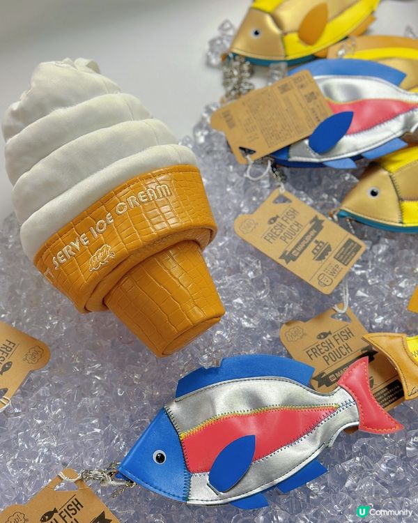 中環街市打卡玩味超市🤩超像真還原食物可愛pouch😍