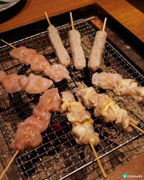 川越美食｜居酒屋的炭火網燒雞料理