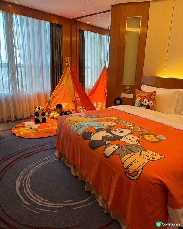 暑假玩到盡！深圳好日子皇冠假日酒店超正家庭房