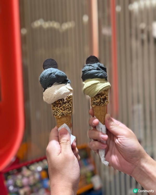 Venchi終於有黑芝麻gelato🥹