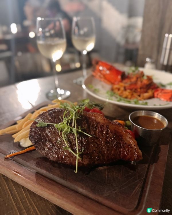 超有feel英式酒館 $780二人海陸晚餐