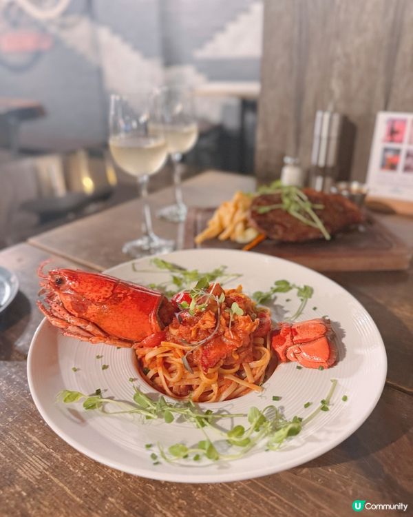 超有feel英式酒館 $780二人海陸晚餐