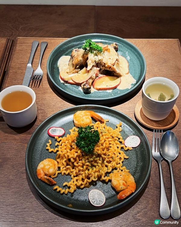 鰂魚涌超人氣日系Cafe🌼 龍蝦湯捲捲意大利粉過譽了🥹